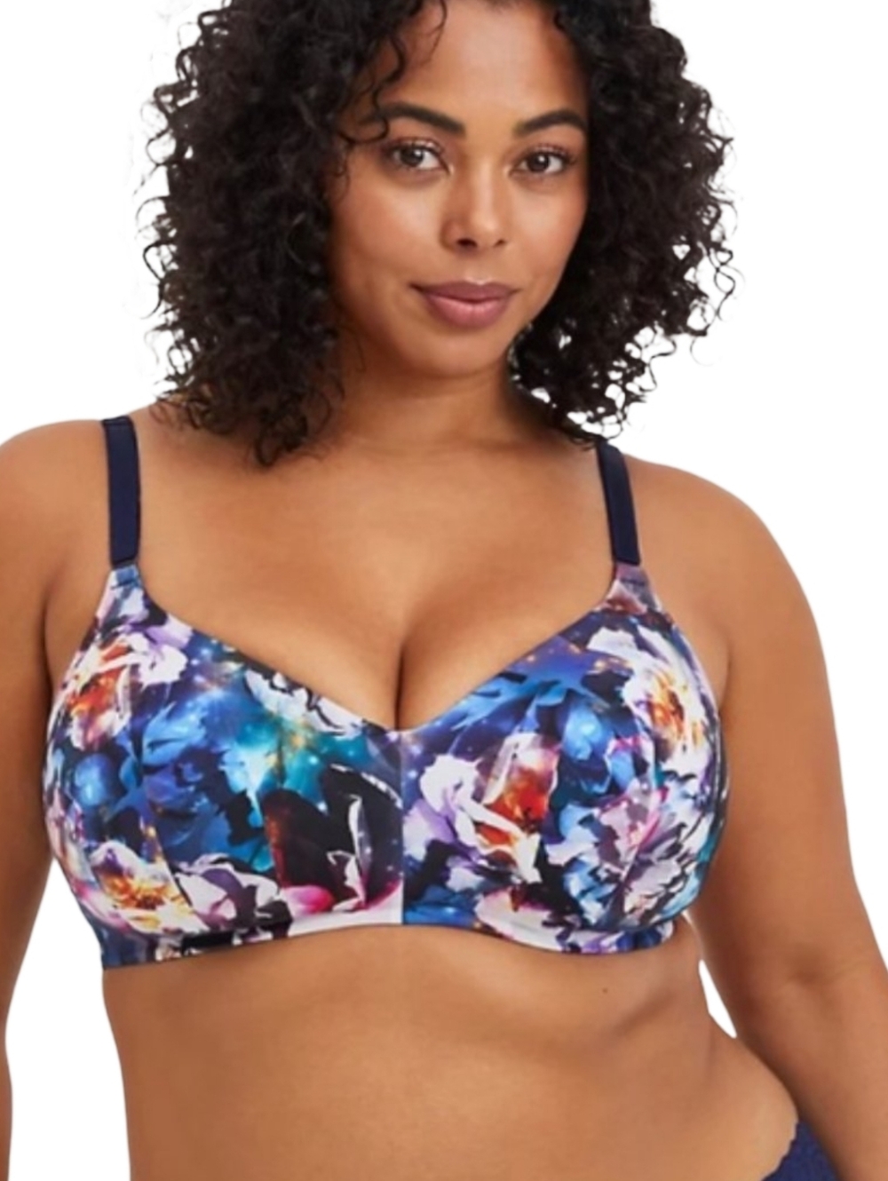 🌷38B Torrid Curve Push Up Wireless Plunge Lightly Padded Bra